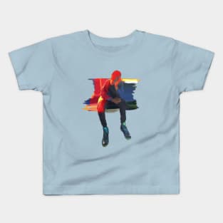 Losing Patience with the World Kids T-Shirt